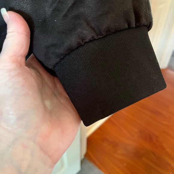 Kingsize MicroSuede Bomber Jacket 3XL Big - Picture 5 of 7